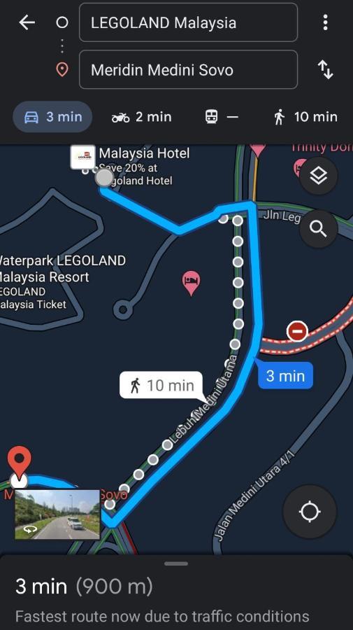 D Bunga مسلم Homestay Pool View Legoland Nusajaya Nusajaya  Eksteriør billede