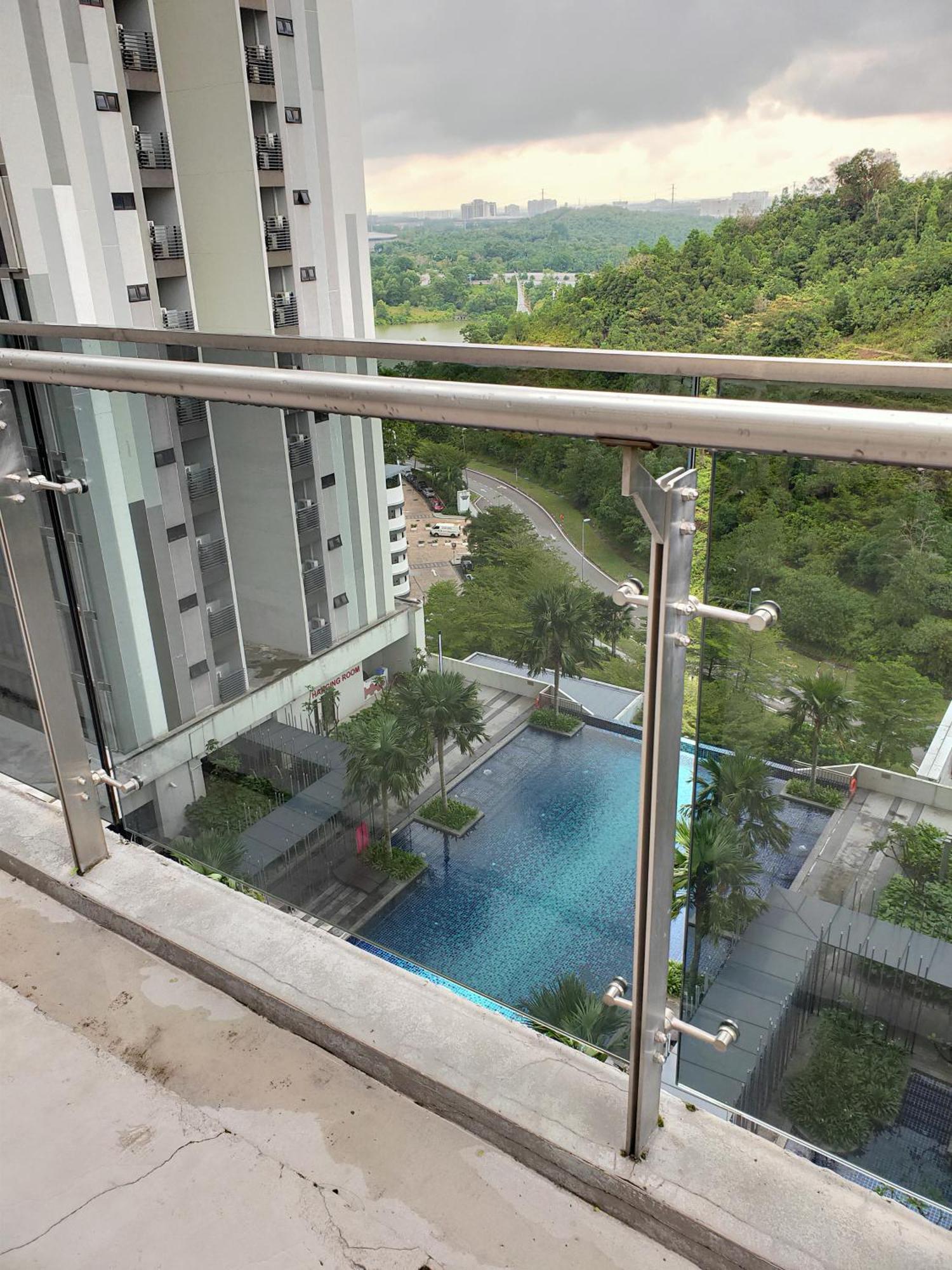 D Bunga مسلم Homestay Pool View Legoland Nusajaya Nusajaya  Eksteriør billede
