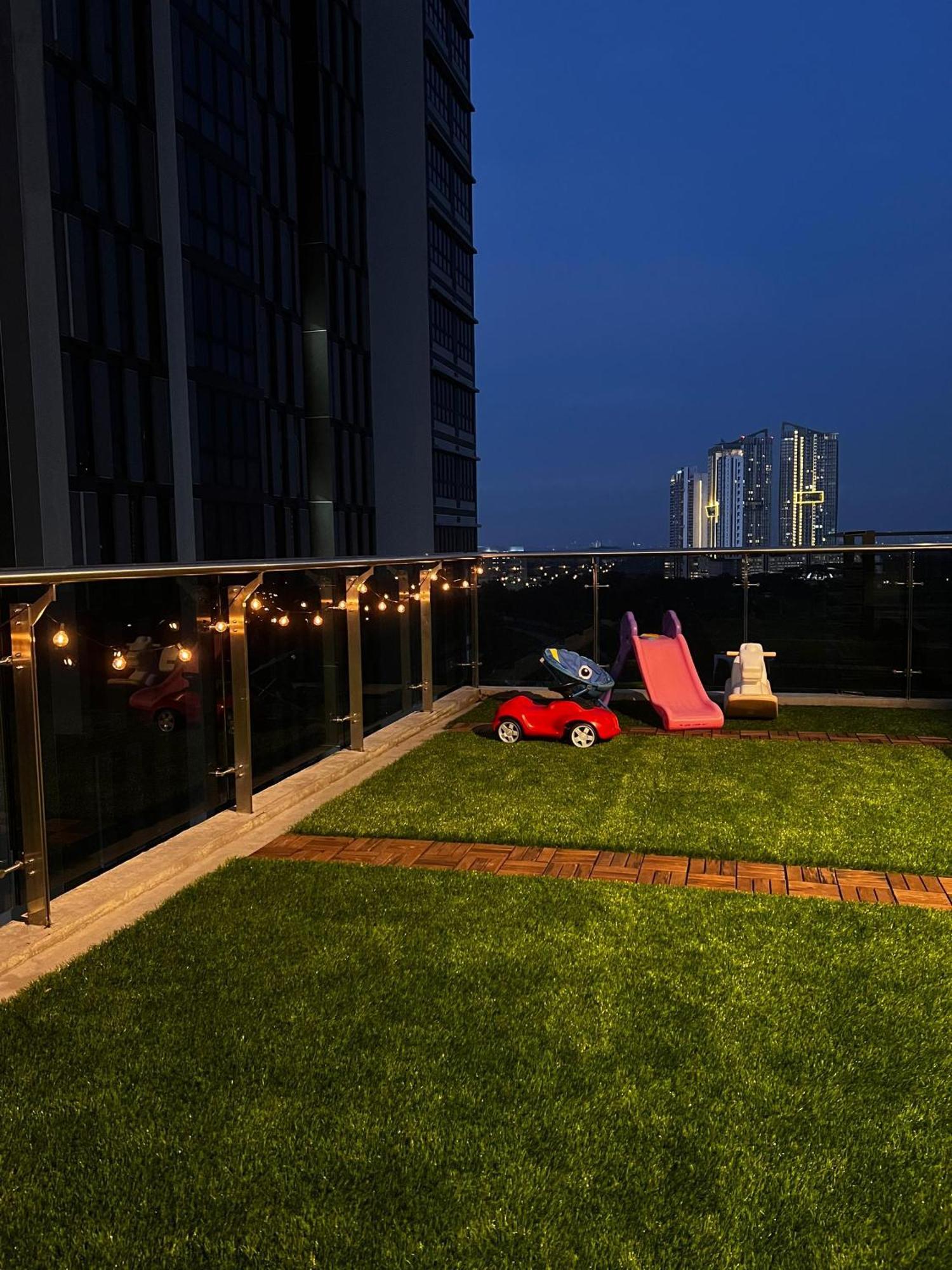D Bunga مسلم Homestay Pool View Legoland Nusajaya Nusajaya  Eksteriør billede